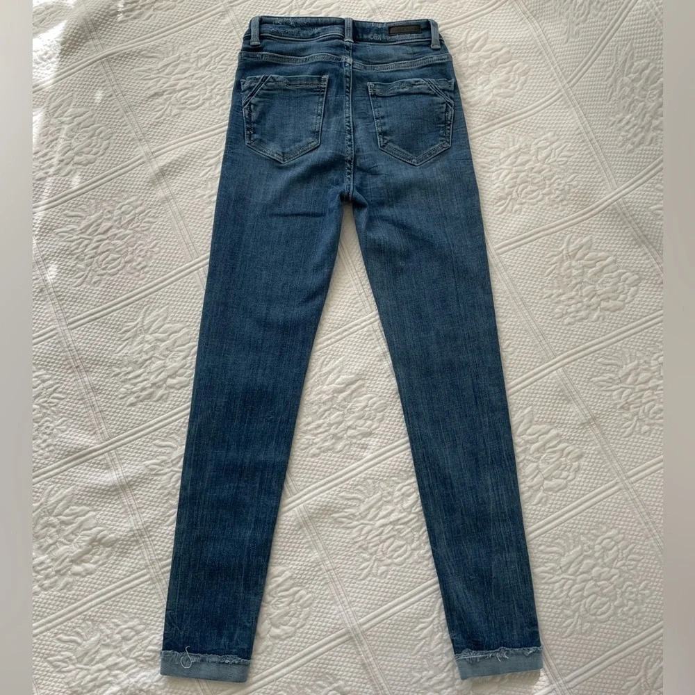 Buckle Black Fit No. 35 Ankle Skinny High Rise Denim Jeans Madagascar 2 Size 24 - Picture 10 of 15